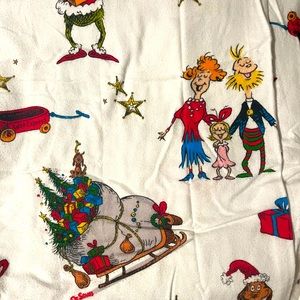 PBKids Dr. Seuss Grinch flannel twin duvet